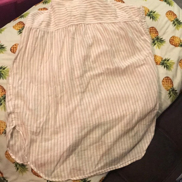 Stripped button down American Eagle top - Picture 3 of 3